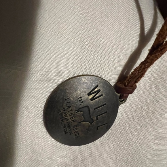 Will Leather Goods Signature Leather Everyday Tote - Cognac - Picture 8 of 11